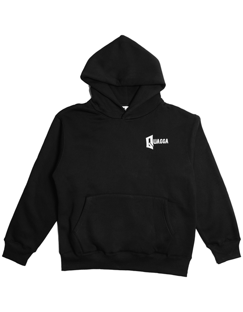 Quagga Streetwear Hoodie Black Original