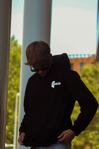 Quagga Streetwear Hoodie Black Original